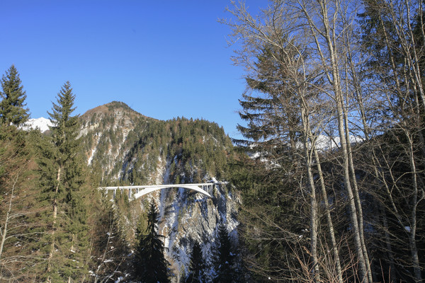Salginatobelbrücke bei Schuders im Prättigau