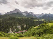 Scuol-Tarasp, Unterengadin, Graubünden, Schweiz