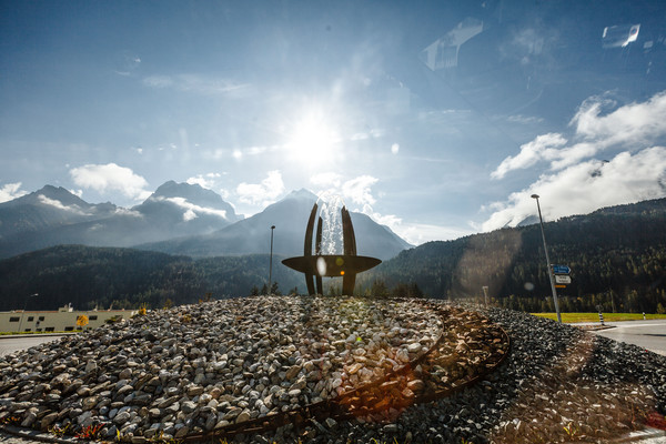 Kreisel bei Scuol im Unterengadin