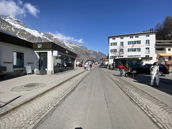 Sils im Oberengadin, Graubünden.