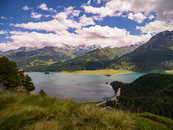 Grevasalvas, Sils im Engadin, Oberengadin, Graubünden, Schweiz