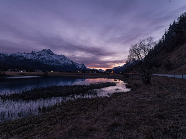 Abendstimmung in Sils im Oberengadin