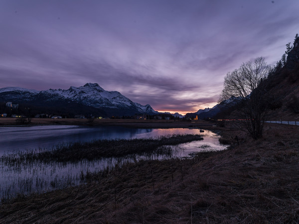 Abendstimmung in Sils im Oberengadin