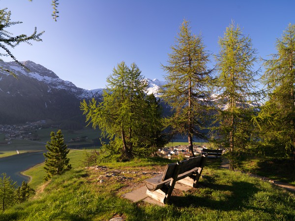 Aussichtspunkt ob Silvaplana im Oberengadin