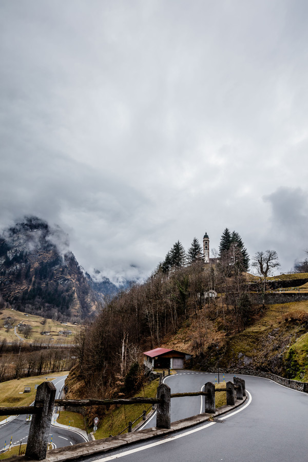 Soazza im Valle Mesolcina in Graubünden