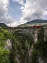 Foto: Solisviadukt; Solis, Graubünden, Schweiz