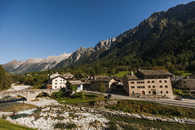 Foto: Stampa, Val Bregaglia, Bergell, Graubünden, Schweiz