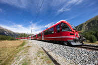 Foto: Celerina, Oberengadin, Graubünden, Schweiz