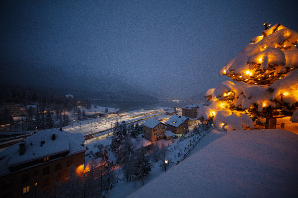 St.Moritz, Oberengadin, Engadin, Graubünden, Schweiz, Switzerland