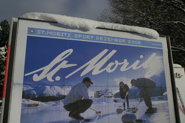 Plakte in St.Moritz