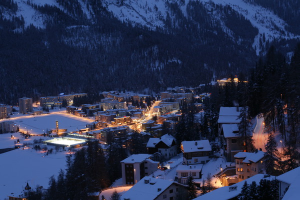 Abendstimmung in St.Moritz