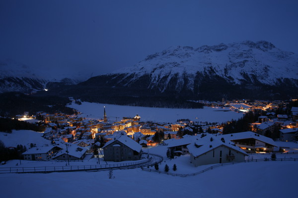 Abendstimmung in St.Moritz