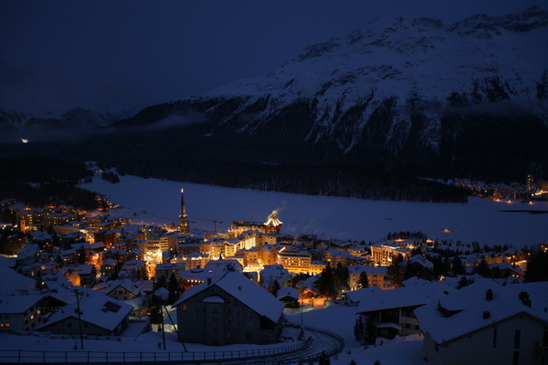 Abendstimmung in St.Moritz