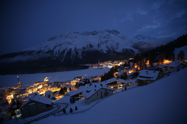 Abendstimmung in St.Moritz