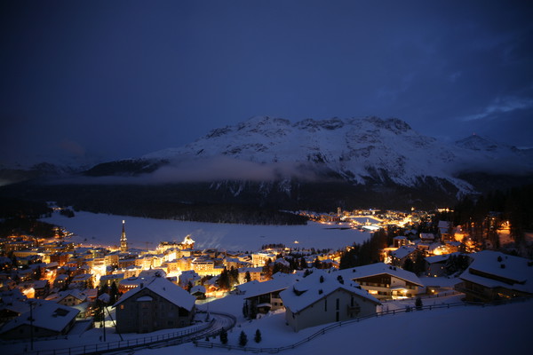 Abendstimmung in St.Moritz