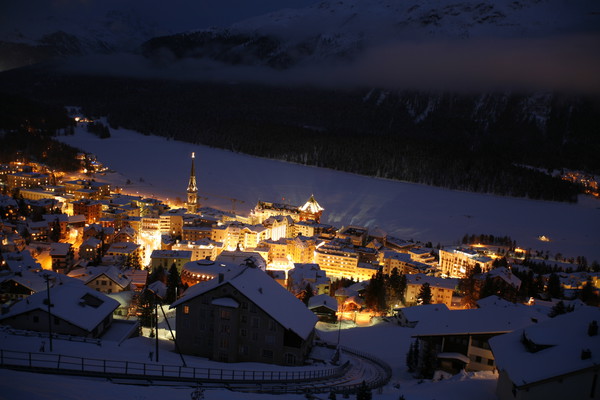 Abendstimmung in St.Moritz