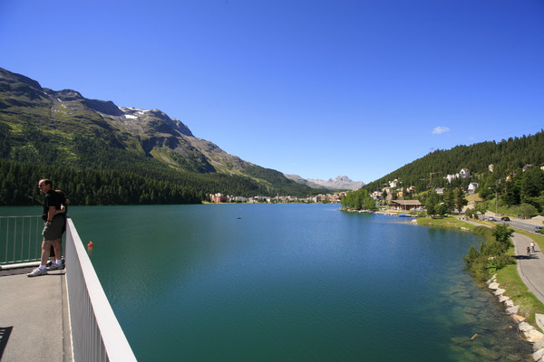 Sommertag am St.Moritzer See