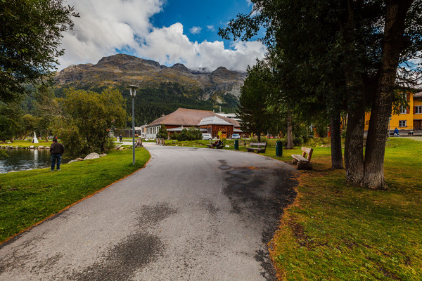 St.Moritz, Oberengadin, Engadin, Graubünden, Schweiz, Switzerland