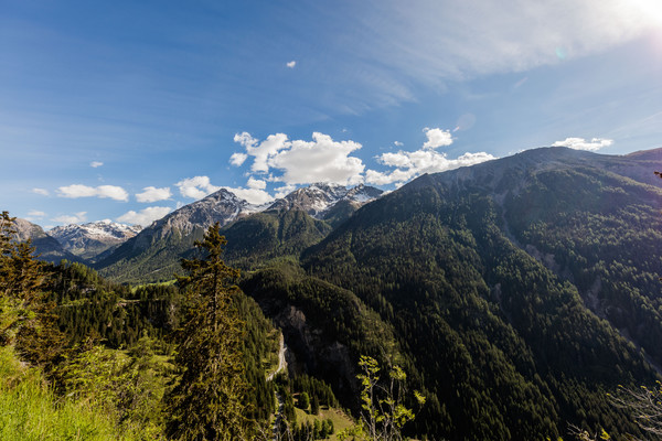 Stugl oberhalb von Bergün/Bravuogn im Albulatal