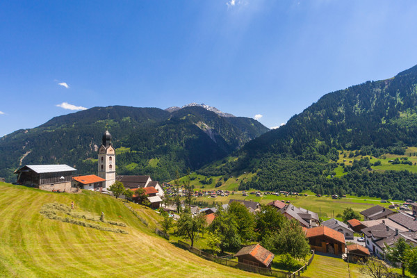 Sumvitg im Bündner Oberland, Graubünden, Schweiz, Switzerland