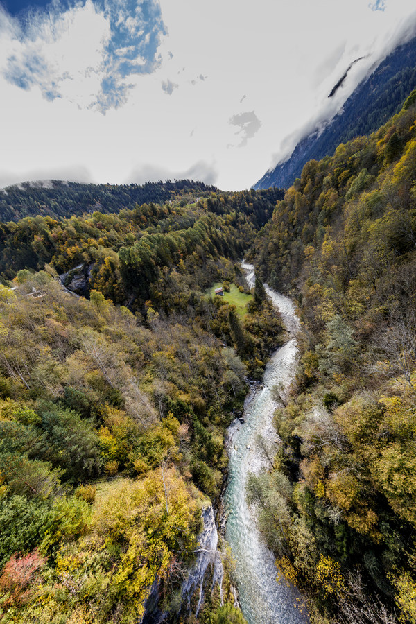Surcasti bei Vignogn im Val Lumnezia, Graubünden