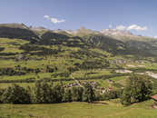 Surrein, Surselva, Graubünden, Schweiz