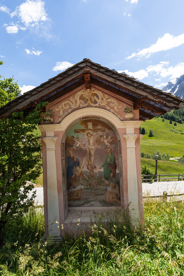 Schloss Tarasp bei Scuol im Unterengadin