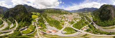 Foto: Thusis, Domleschg, Graubünden, Schweiz