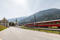 Trun, Surselva, Graubünden, Schweiz