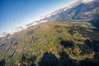 Val Lumnezia, Lugnez, Surselva, Graubünden, Schweiz
