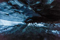 Foto: Eishöhle, Val Roseg, Pontresina, Oberengadin, Graubünden, Schweiz
