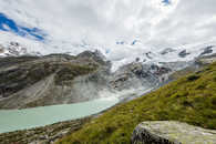 Val Roseg, Pontresina, Oberengadin, Graubünden, Schweiz