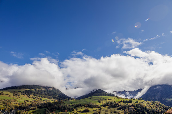 Valgronda bei Cumbel im Val Lumnezia, Graubünden