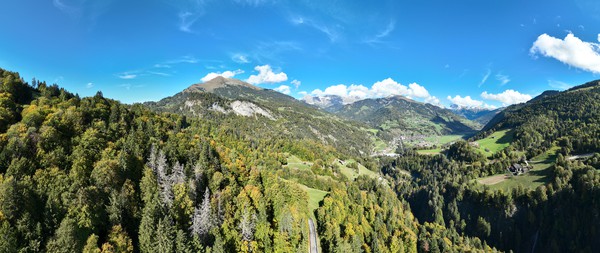 Valzeina, Prättigau, Graubünden, Schweiz