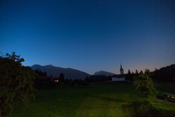 Blick von Versam nach Flims