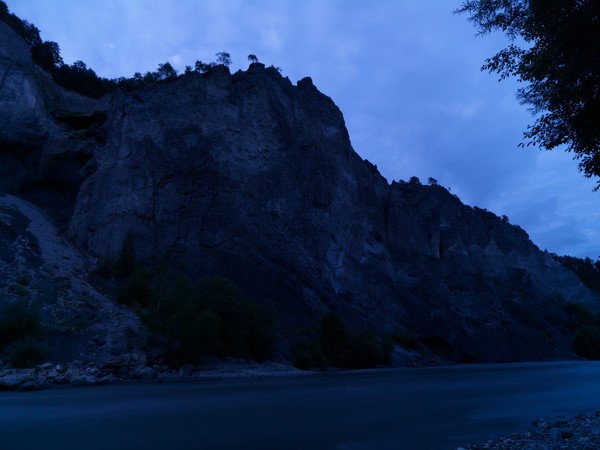 Rheinschlucht bei Versam