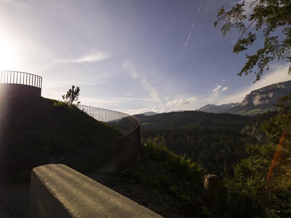 Rheinschlucht bei Versam in Graubünden