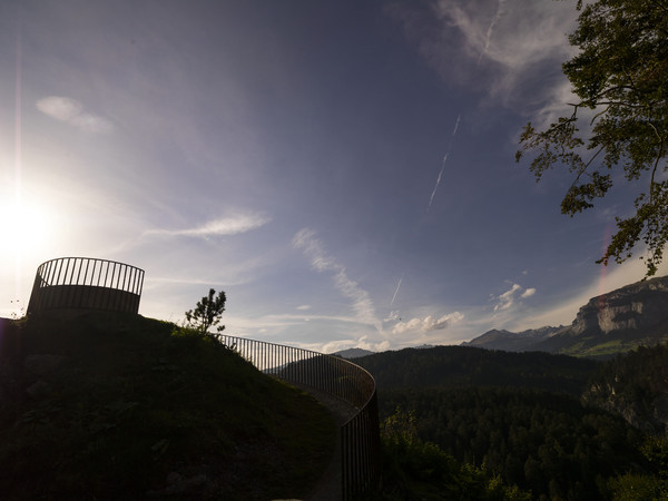 Rheinschlucht bei Versam in Graubünden