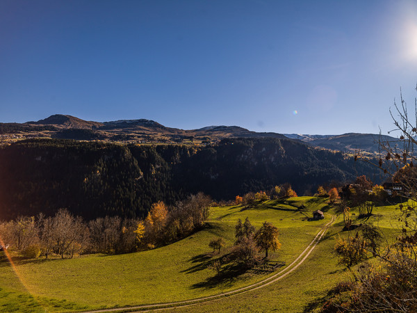 Herbststimmung bei Waltensburg/Vuorz im Bündner Oberland