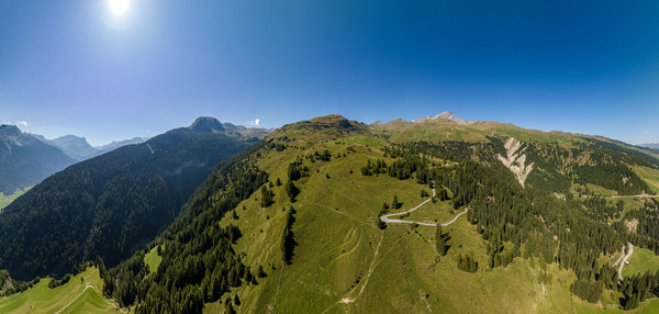 Bei Wergenstein im Val Schons