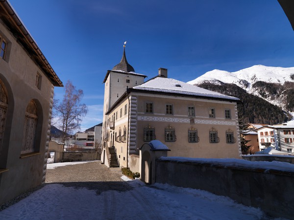 Schloss Wildenberg, Zernez, Unterengadin, Graubünden, Schweiz