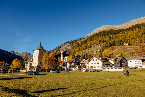 Zernez, Unterengadin, Graubünden, Schweiz