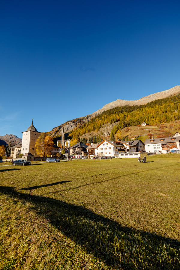 Zernez, Unterengadin, Graubünden, Schweiz