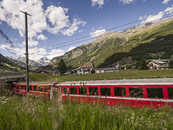 Foto: Zernez, Unterengadin, Graubünden, Schweiz