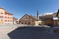 Foto: Zuoz, Engadin, Graubünden, Schweiz